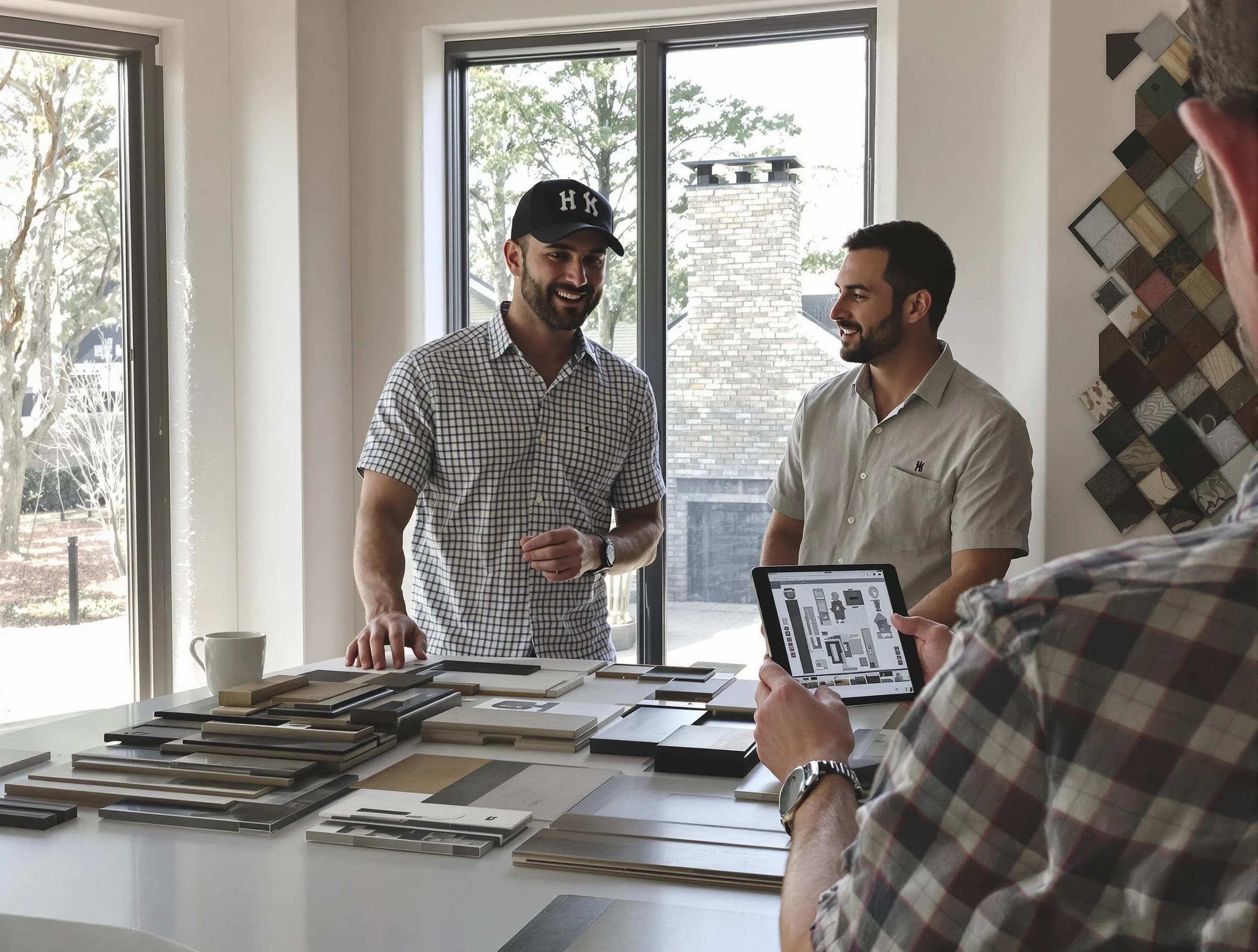 Pleasant Hills Chimney Sweep remodeling a chimney and fireplace in Pleasant Hills, PA