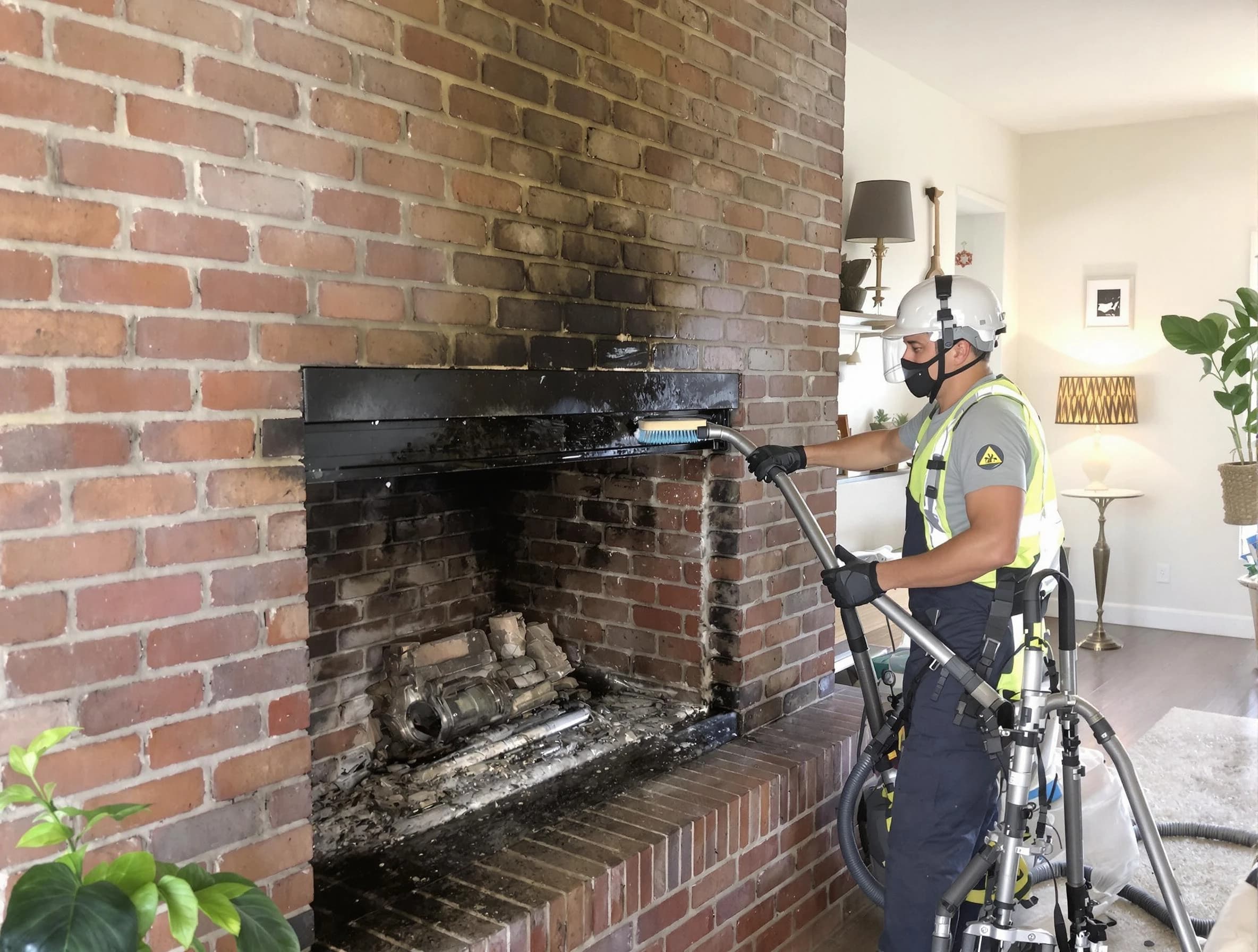 Pleasant Hills Chimney Sweep providing fireplace cleaning services in Pleasant Hills, PA