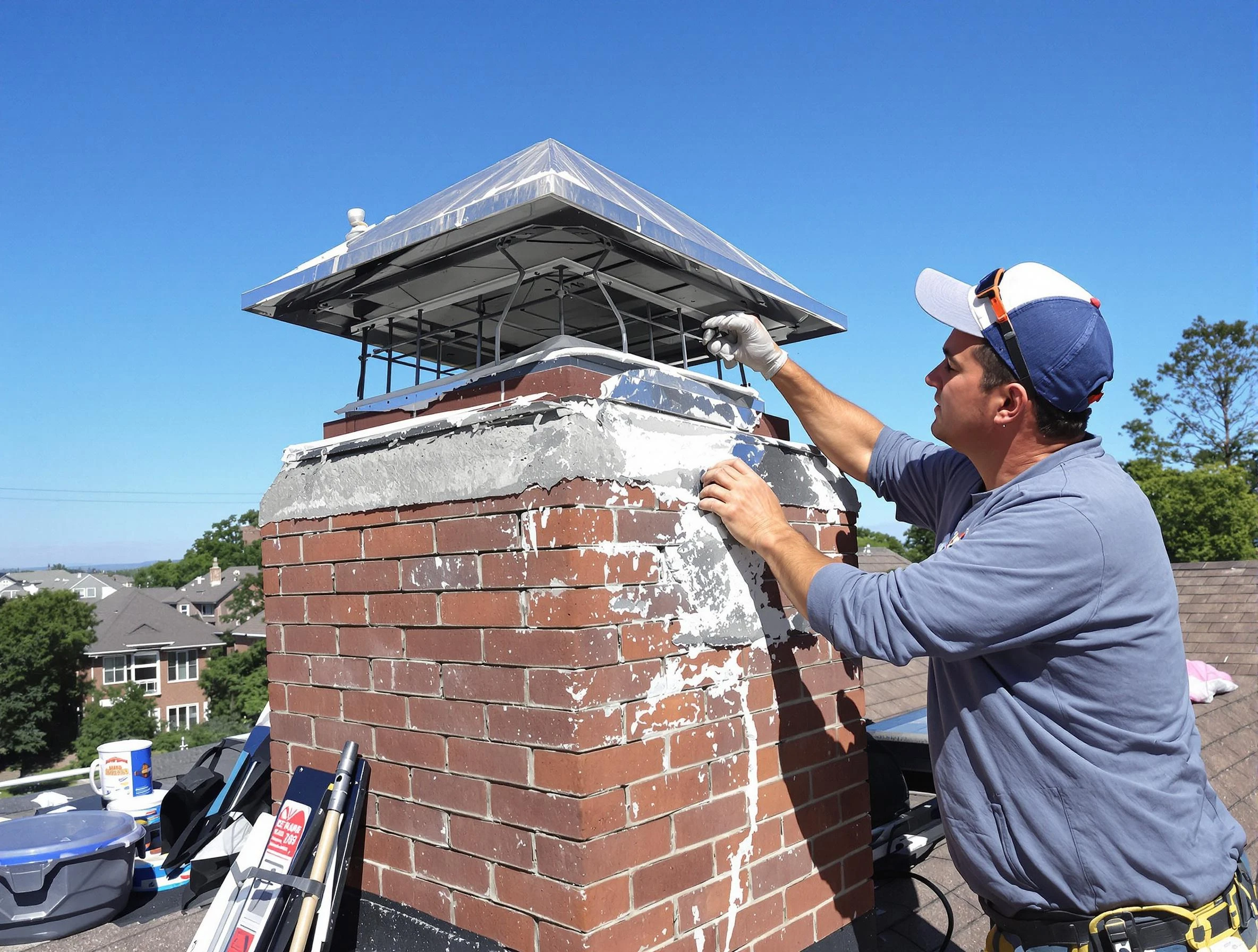 Chimney Crown Services in Pleasant Hills