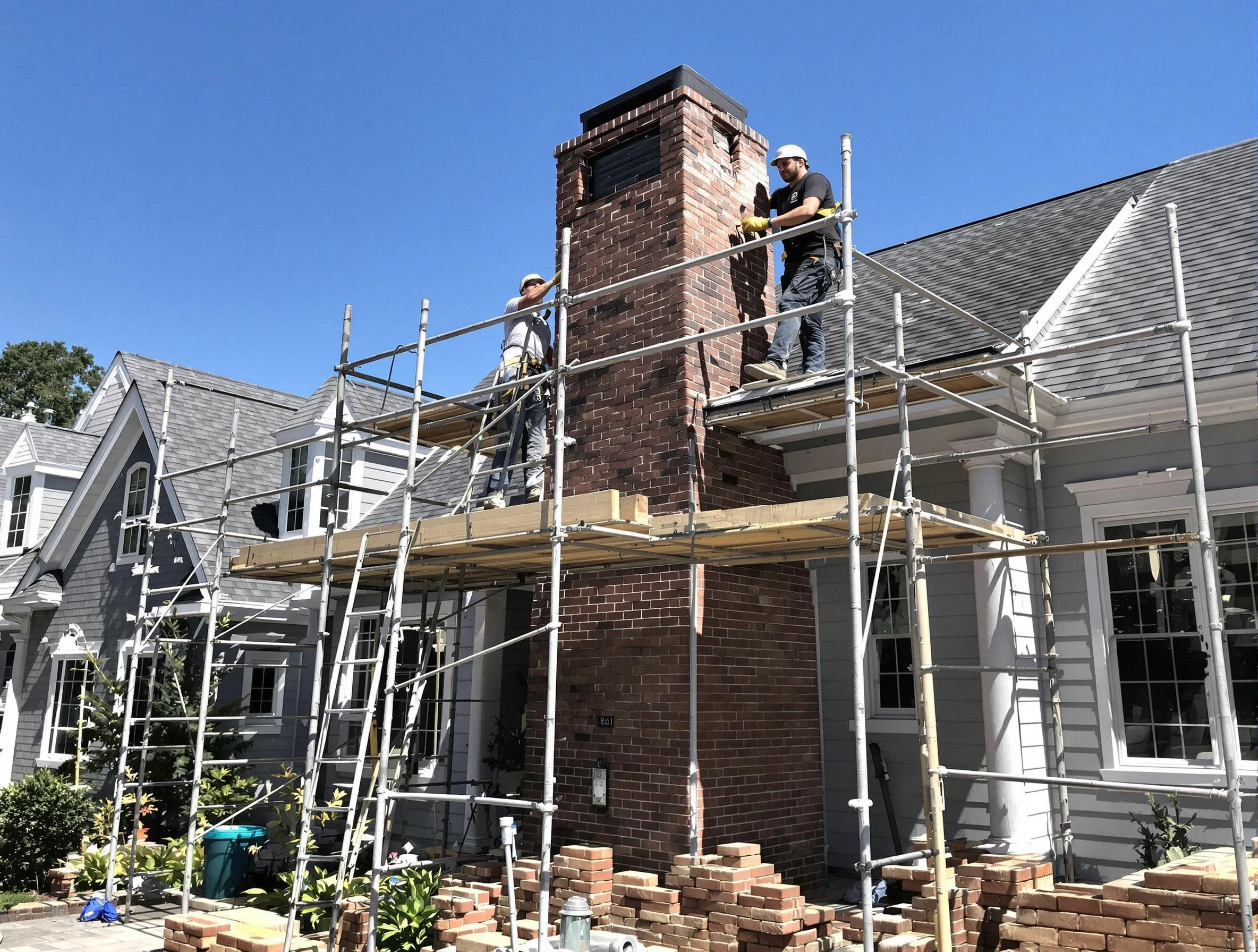 Chimney Rebuilding in Pleasant Hills