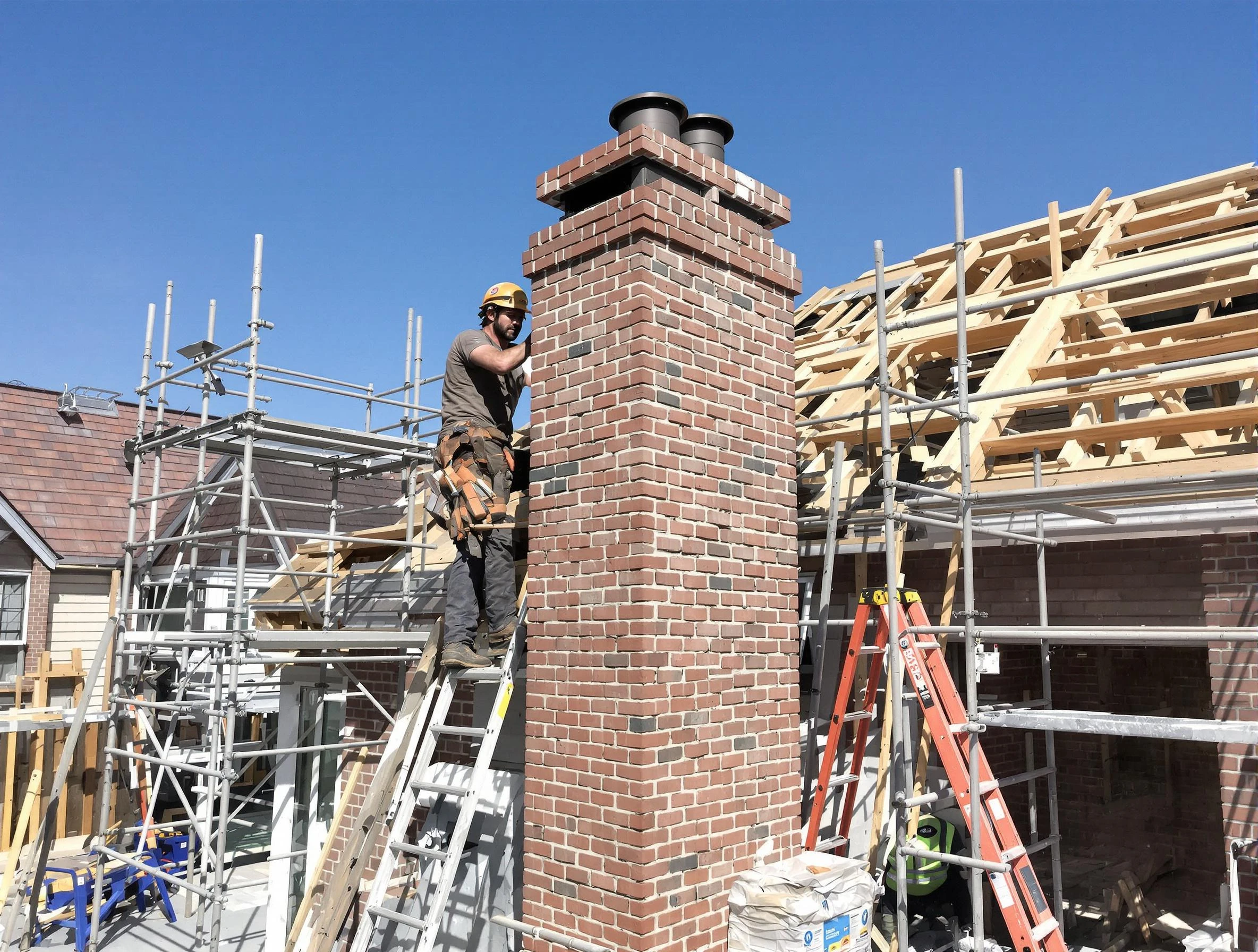 New chimney installation completed by Pleasant Hills Chimney Sweep in Pleasant Hills, PA